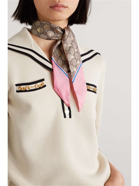 gucci neck scarves|gucci scarf unisex.